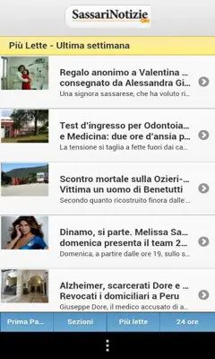 SassariNotizie.com android App screenshot 2