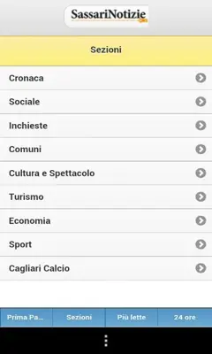 SassariNotizie.com android App screenshot 3